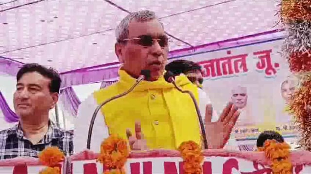 कैबिनेट मंत्री ओम प्रकाश राजभर का बड़ा बयान, कहा कि प्रयागराज में 59 करोड़ लोगो ने किया स्नान, नही हुई कोई दुर्घटना