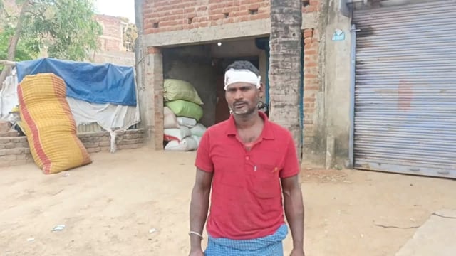 चना का छंगुरी नहीं देने पर ईंट से मारकर एक व्यक्ति का सर फोड़ किया जख्मी, मामला पहुंचा थाना