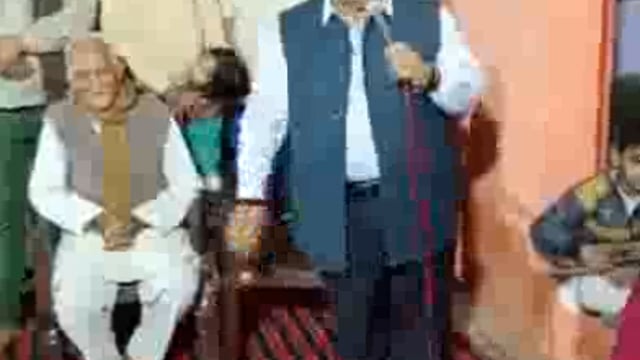 शिवरात्रि जागरण में पहुंचे पूर्व शिक्षा मंत्री पंडित श्याम सुंदर शर्मा ने मांट के कॉलोनी वासियों को क्या संदेश दिया