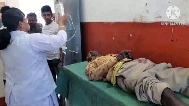 ऑटो से गिरकर एक व्यक्ति गंभीर रूप से जख्मी ।प्राथमिक उपचार के बाद भागलपुर रेफर।