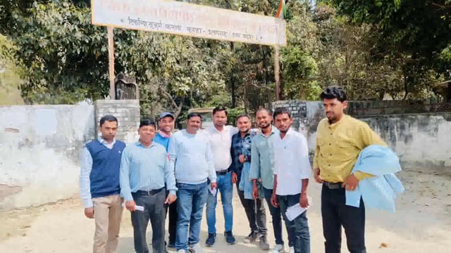  कुंडा क्षेत्र अंतर्गत जनता इंटरमीडिएट कॉलेज टिकरिया में हाई स्कूल 2025 व्यक्तिगत विषय पाली भाषा में सम्मिलित हुए छात्र