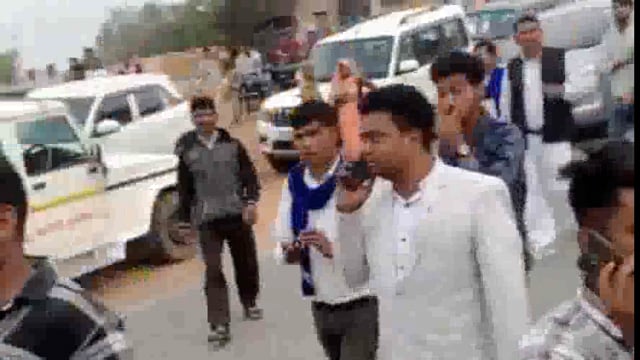 सुरीर क्षेत्र में नगीना सांसद चंद्रशेखर आजाद के समर्थकों पर पथराव होने की सूचना से मचा हड़कंप।