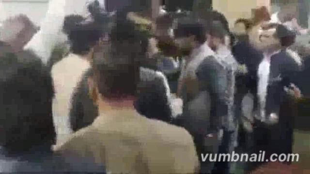 छात्र नेता के साथ धक्का-मुक्की#politics