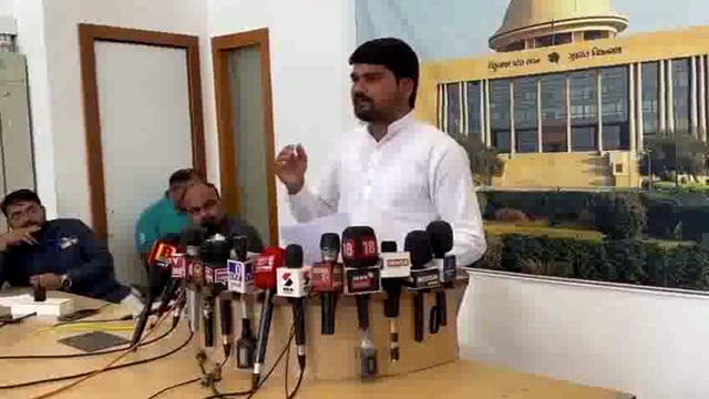 Chaitanya Vasava's protest against ignoring JDU jawan #politics