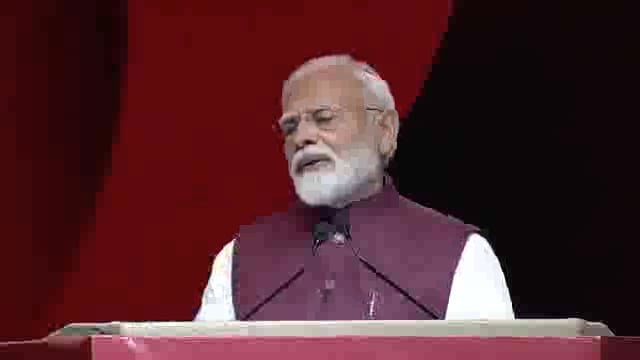 PM Modi emphasizes on India becoming global manufacturing hub at NXT Conclave in Delhi#politics
