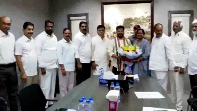 Warangal leaders thank CM Revanth Reddy for approval of Mamnoor airport #politics