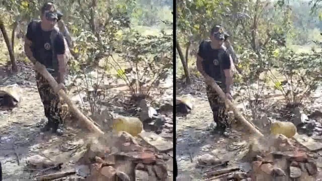 होली पूर्व पुलिस का एक्शन भारी मात्रा में जावा महुआ एवं दर्जन भर शराब निर्माण की फैक्ट्री ध्वस्त, मचा हड़कंप 