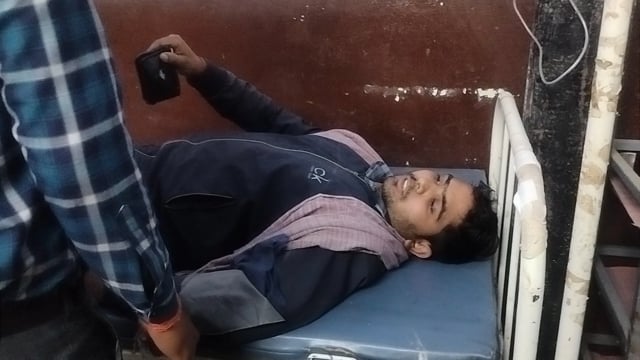 बुंदेलखंड एक्सप्रेस वे पर वाइक सवार को ट्रक ने मारी कट 