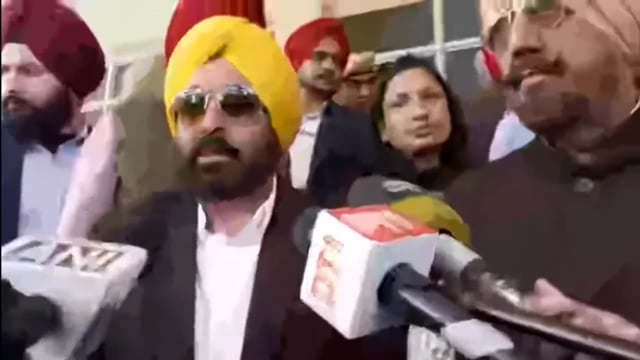 Statement of Chief Minister Bhagwant Mann, congratulations to the Tehsildars who went on strike on mass leave. #politics