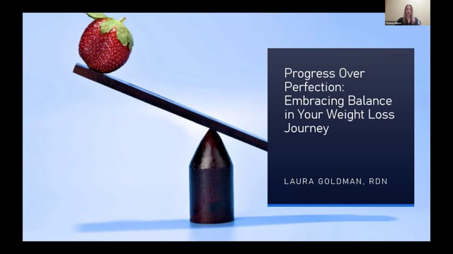 Progress Over Perfection: Embracing Balance in Your Weight Loss Journey