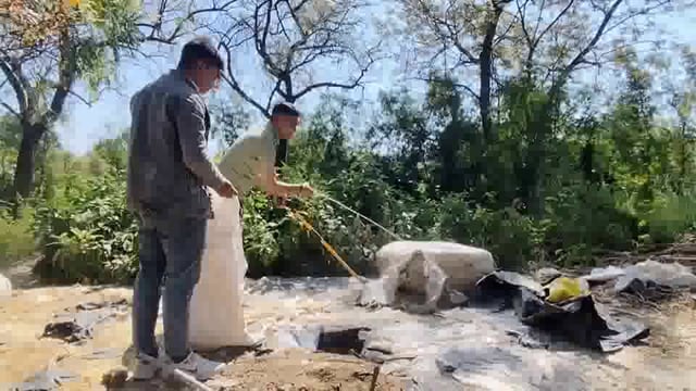 कोंच दोहर मन्दिर के पास 12 फीट लंबा अजगर निकलने से मचा हड़कंप