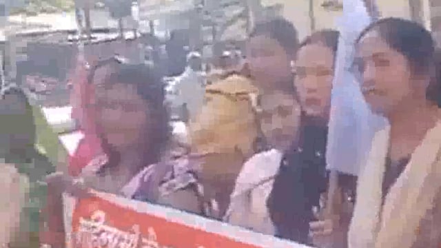 ऐपवा की अगुवाई में तहसील पहुंची आशाओं ने एसडीएम को सौंपा ज्ञापन