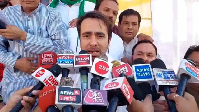 मुजफ्फरनगर: राष्ट्रीय लोक दल (RLD) के प्रमुख जयंत सिंह ने गन्ना मूल्य बढ़ाने के सवाल पर बेहद संक्षिप्त और प्रभावशाली जवाब दिया, जो अब चर्चा का विषय बन गया है#politics