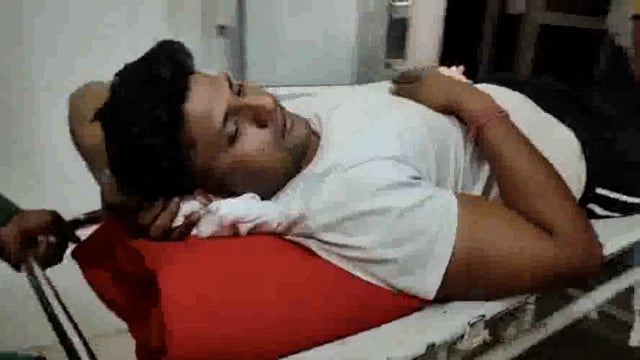 थाना जैत के गांव राल में बाउंड्री वॉल निर्माण को लेकर युवक को मारी गोली पैर में फसी घायल को अस्पताल में कराया भर्ती