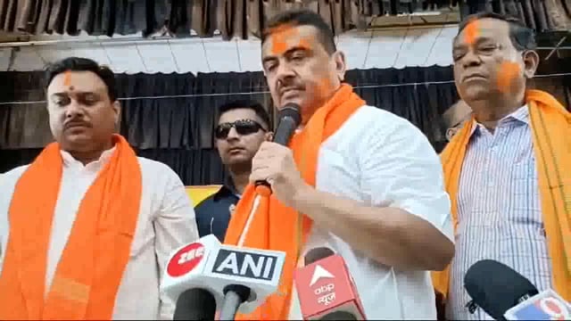 Bengal LOP Suvendu Adhikari raised questions on police action, said- "Does Sharia law apply here?" #holi