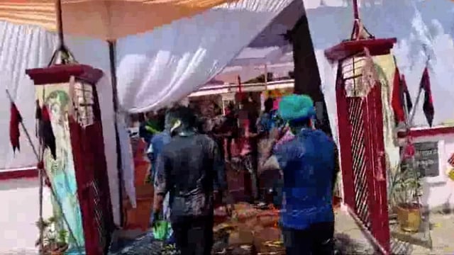 लखनऊ पुलिस लाइन में होली का त्योहार धूमधाम से मनाया गया, जिसमें पुलिस कमिश्नर से लेकर सभी पुलिस अधिकारी शामिल हुए#holi