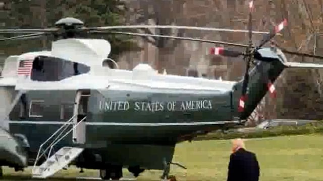 US President Donald Trump spotted heading to Marine One with Elon Musk's son Little X #International