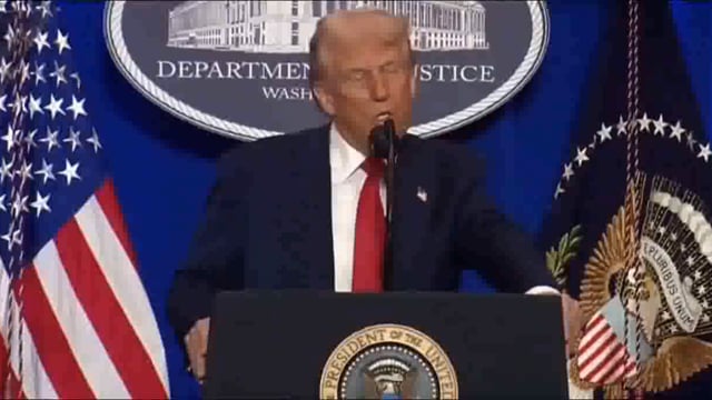 Trump's statement talking about making Washington crime-free #International