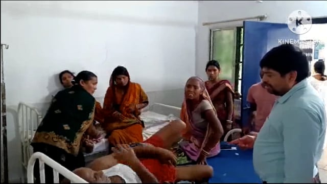 फसल बर्बाद करने का विरोध करने पर हुआ मारपीट। एक पक्ष का आधा दर्जन लोग जख्मी।