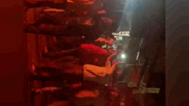 राया के मांट रोड स्थित परचून की दुकान में लगी आग:लाखों रुपए का सामान हुआ राख 