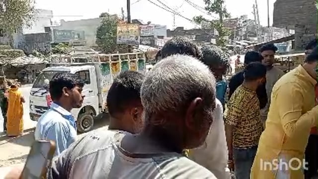 दुर्घटना में बाइक सवार युवक गंभीर रूप से घायल लखनऊ रेफर