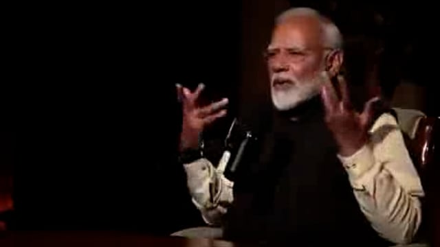 #WATCH | प्रमुख शासन सुधारों पर प्रकाश डालते हुए, प्रधानमंत्री नरेंद्र मोदी ने लेक्स फ्रीडमैन के साथ एक पॉडकास्ट में कहा कि मेरी सरकार ने कल्याणकारी योजनाओं से 10 करोड़ फर्जी लाभार्थियों की पहचान की और उन्हें हटाया, यह सुनिश्चित किया कि लाभ, प्रत्यक्ष लाभ हस्तांतरण (DBT) के माध्यम से सही लोगों तक पहुंचे, जिससे 3 लाख करोड़ रुपये की बचत हुई है।