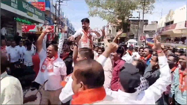 शिवसेना संपर्क प्रमुख चंद्रकांत रघुवंशी विधान परिषदेवर नंदुरबारत आनंदोत्सव