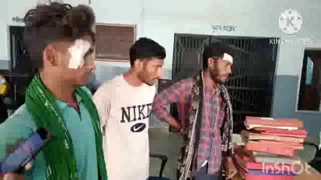 सूर्यगढ़ा -ट्रैक्टर से भूसा लिए जाने के क्रम में मारपीट की गई जिसमें दो व्यक्ति हुए जख्मी थाने में दी गई आवेदन।