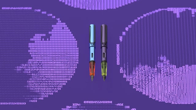 LAMY al-star / denim & aubergine / special edition 2025