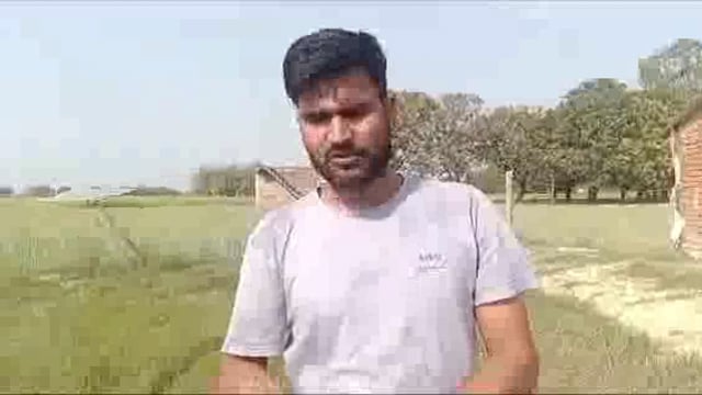 बिहार ब्लॉक के भीखापुर कानीडीह ग्राम प्रधान पर किसान ने लगाया बड़ा आरोप समतलीकरण के नाम पर हुआ भ्रष्टाचार की खुली पोल,