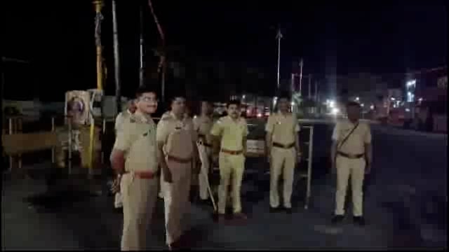 नागपूर घटनेच्या पार्श्वभूमीवर उदगिरात पोलिसांचा खडा पहारा