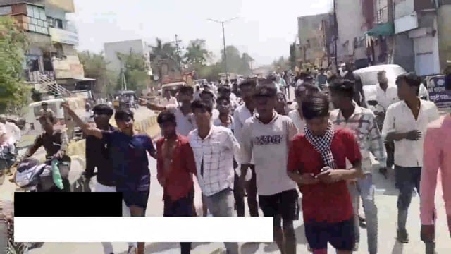 तेल्हारा शहरात सोशल मीडिया पोस्टवरून तणावपुर्ण शांतता #political 