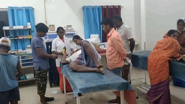 सरकारी जमीन अतिक्रमण मामले में दो पक्षों में मारपीट में पति-पत्नी घायल