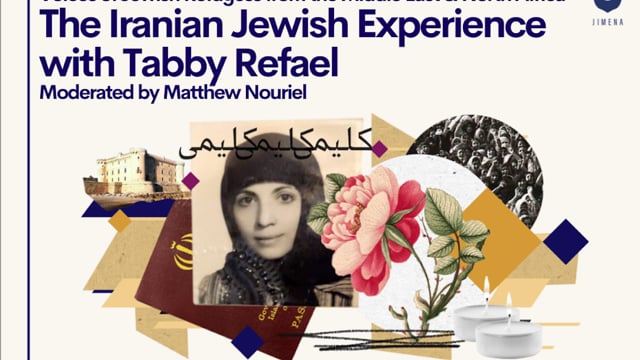 The Iranian Jewish Experience with Tabby Refael