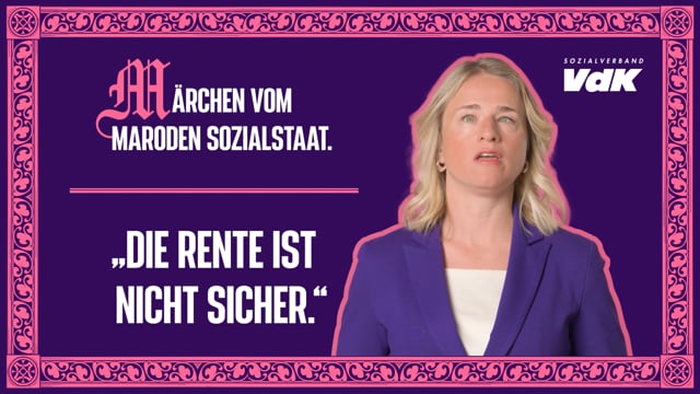 Die Rente ist nicht sicher