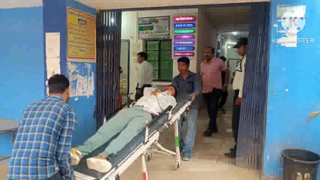 बाइक दुर्घटना में भागलपुर जिला का बाथ निवासी हुआ जख्मी ।भागलपुर रेफर।