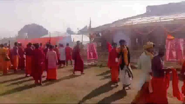 कुरुक्षेत्र में चल रहे 1008 कुंडिया महायज्ञ के दौरान गोली चलने से अफरा-तफरी का माहौल बन गया #crime