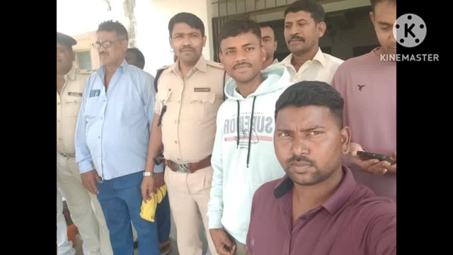 परना डाबर थाना अध्यक्ष को स्थानांतरण उपरांत दी गई भावभीनी विदाई