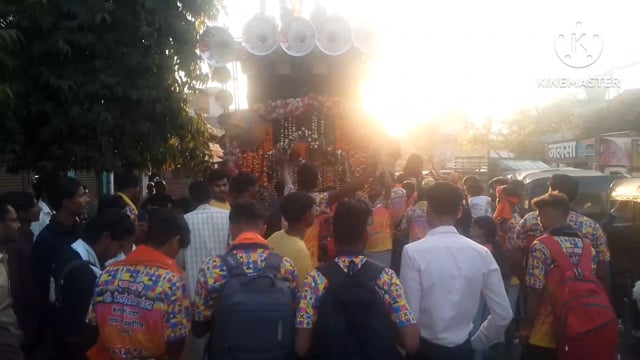 केला देवी भवन निकल गई श्याम नगर जगदीशपुर से पैदल पदयात्रा