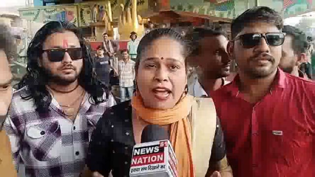 महाराणा सांगा मेवाड़ के वीर योद्धा के ऊपर की गई टिप्पणी के विरोध में सपा सांसद रामजीलाल सुमन की आर्थी का दहन किया