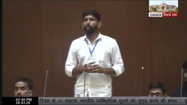 संसद में झुंझुनू के कुलदीप सिंह ने राणा सांगा को गद्दार कहे जाने के मुद्दे पर अपनी हताशा व्यक्त की। उन्होंने कहा, 