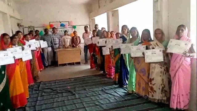 जीविका लाभार्थियों के द्वितीय बैच का तीन दिवसीय प्रशिक्षण संपन्न 