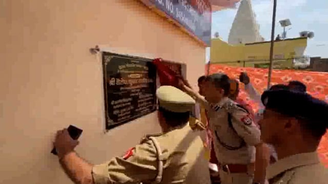 थाना गोवर्धन क्षेत्र के गाठोली व पलसो में बरिष्ठ पुलिस अधीक्षक ने चौकी का किया लोकार्पण