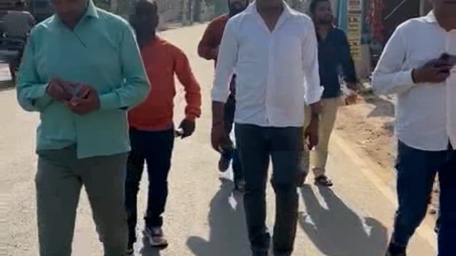  अमेठी में भाजपा नेता महेश सोनी  नेतृत्व में पार्टी के 8साल पूर होने पर घर घर सम्पर्क अभियान चलाया गया सोनू कसौधन रविथे