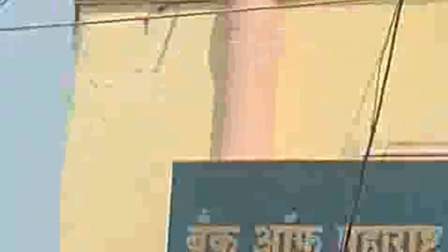 देगलुर येथे महावितरण कंपनी च्या पोलवर आग# 