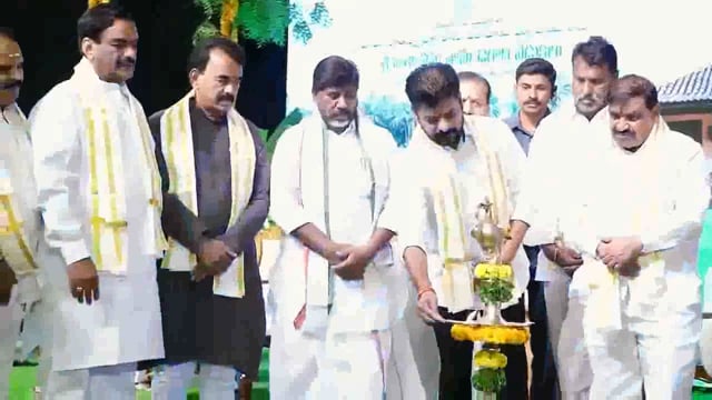 Ugadi celebrations of Sri Vishwavasu Nam Sanstha held in Telangana  #politics