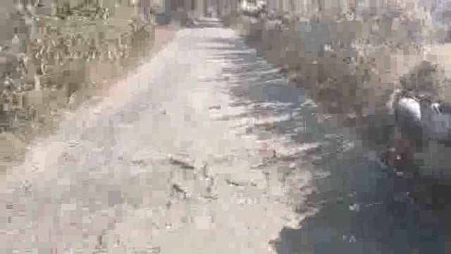 कटरा विधानसभा में सड़कों की हाल बेहद  खराब लेकिन नहीं है  जानबूझकर इन सड़कों का नहीं गया है निर्माण