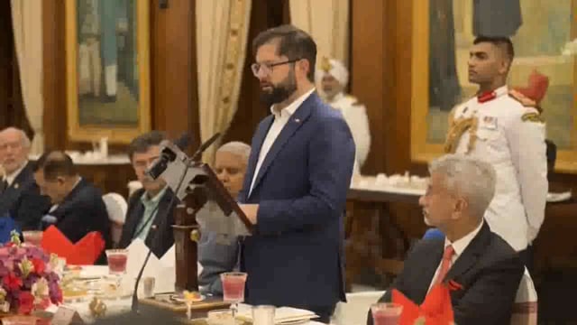 चिली के राष्ट्रपति गेब्रियल बोरिक फॉन्ट ने कहा: 