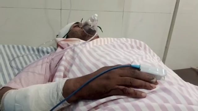 ट्रेन में हुई तलवारबाजी के मामले में एक युवक घायल  पुलिस ने लिया चार को हिरासत में