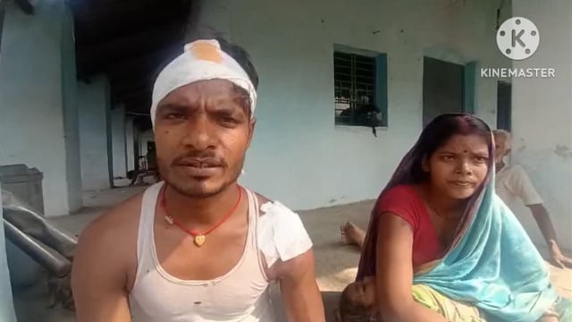 जमीनी विवाद में भाई ने भाई को दबिया से प्रहार कर किया जख्मी।